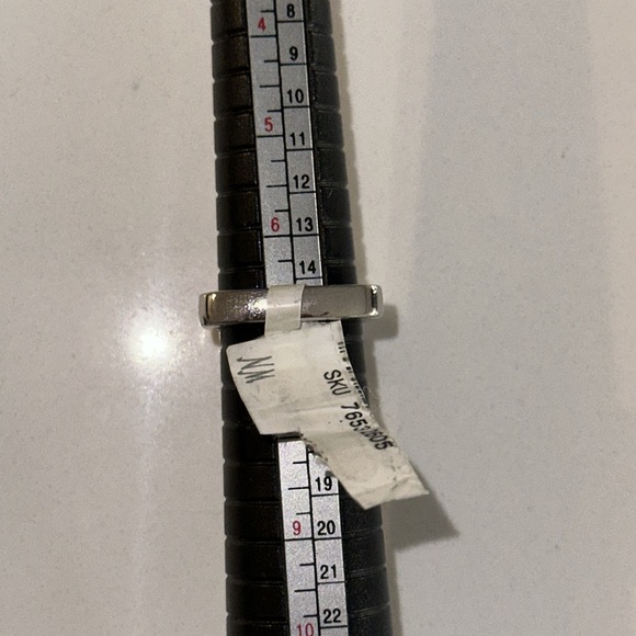 PIANEGONDA .925 silver amethyst rectangle statement cocktail designer ring 7 - Picture 10 of 10